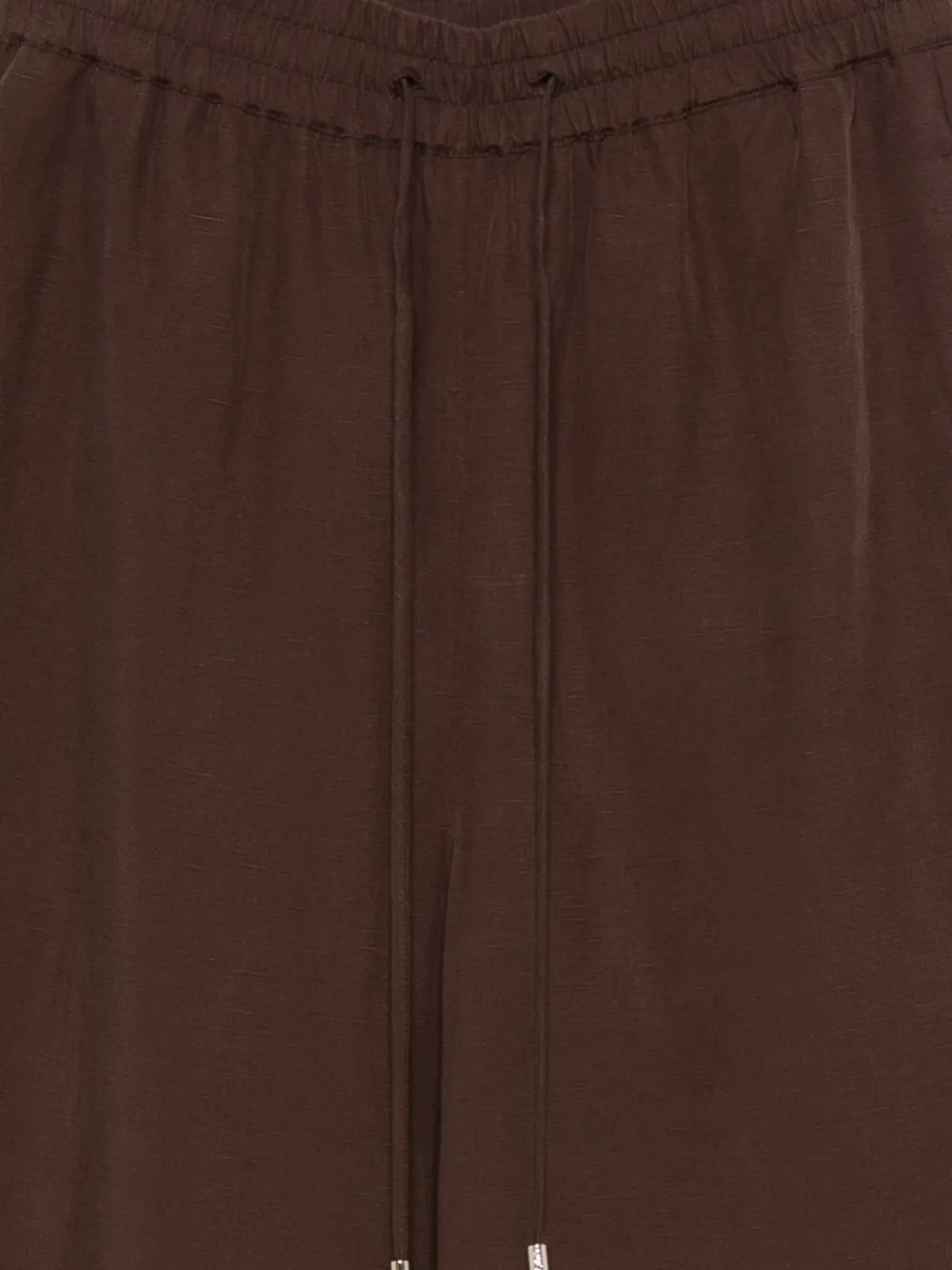  Liu Jo Drawstring Palazzo Pants - Brown 
