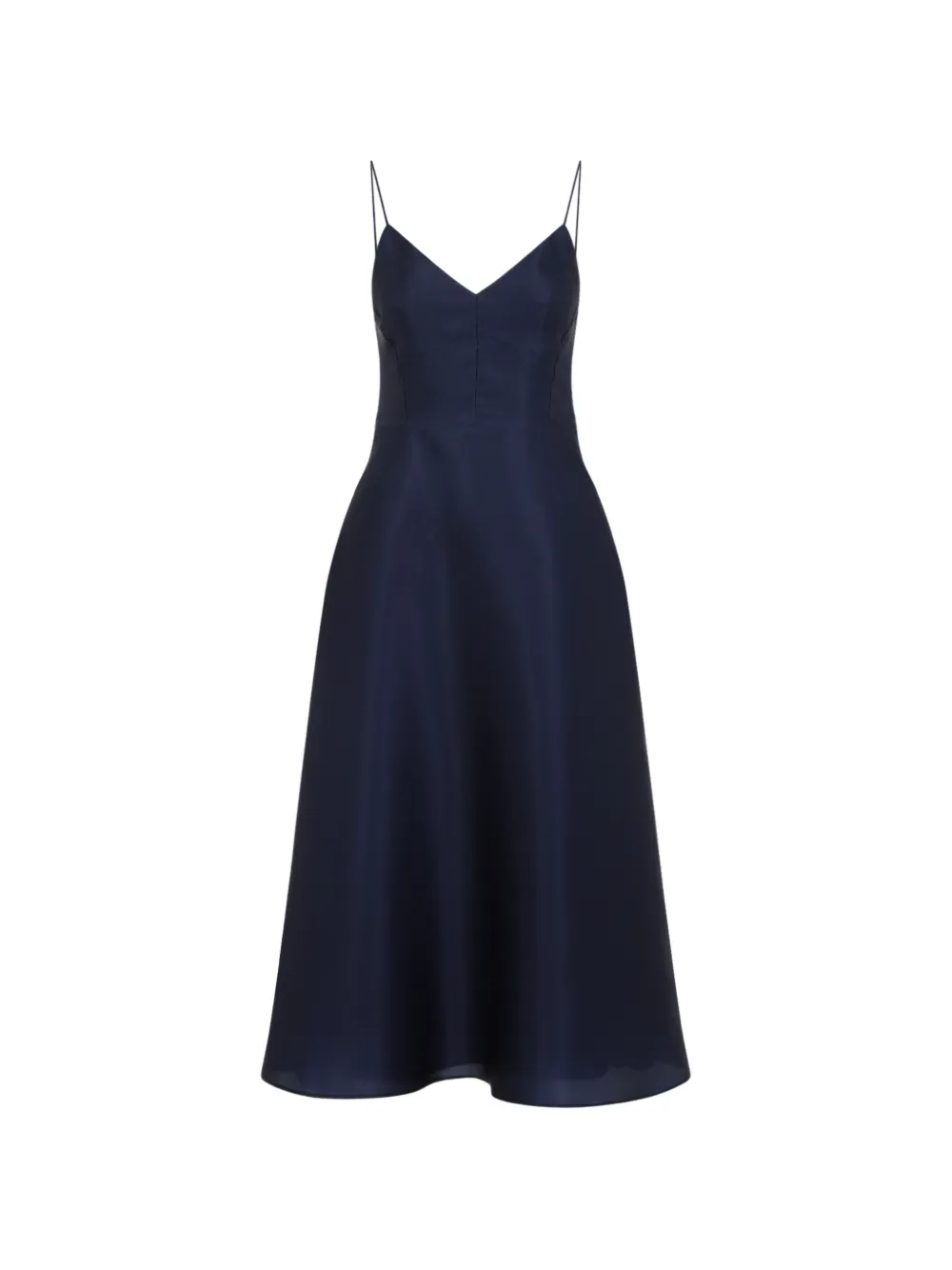 Alberta Ferretti V-neck midi dress - Blu