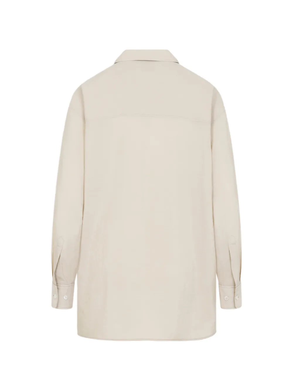 LEMAIRE tie long sleeve shirt - Toni neutri