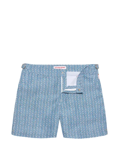 Orlebar Brown Bulldog patterned swim shorts