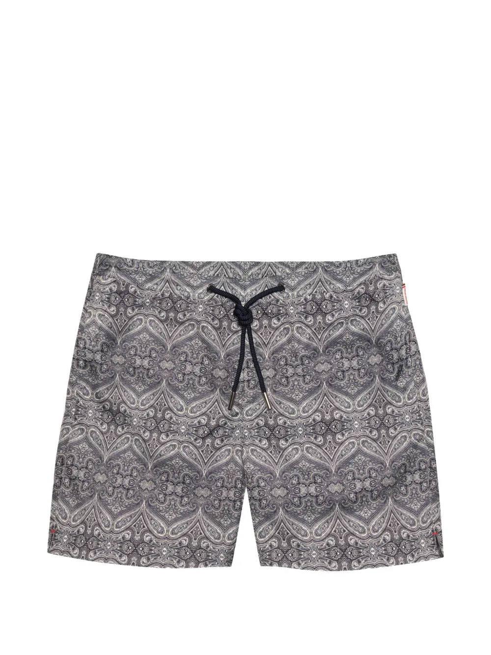 Orlebar Brown Bulldog drawcord patterned swim shorts - Blu