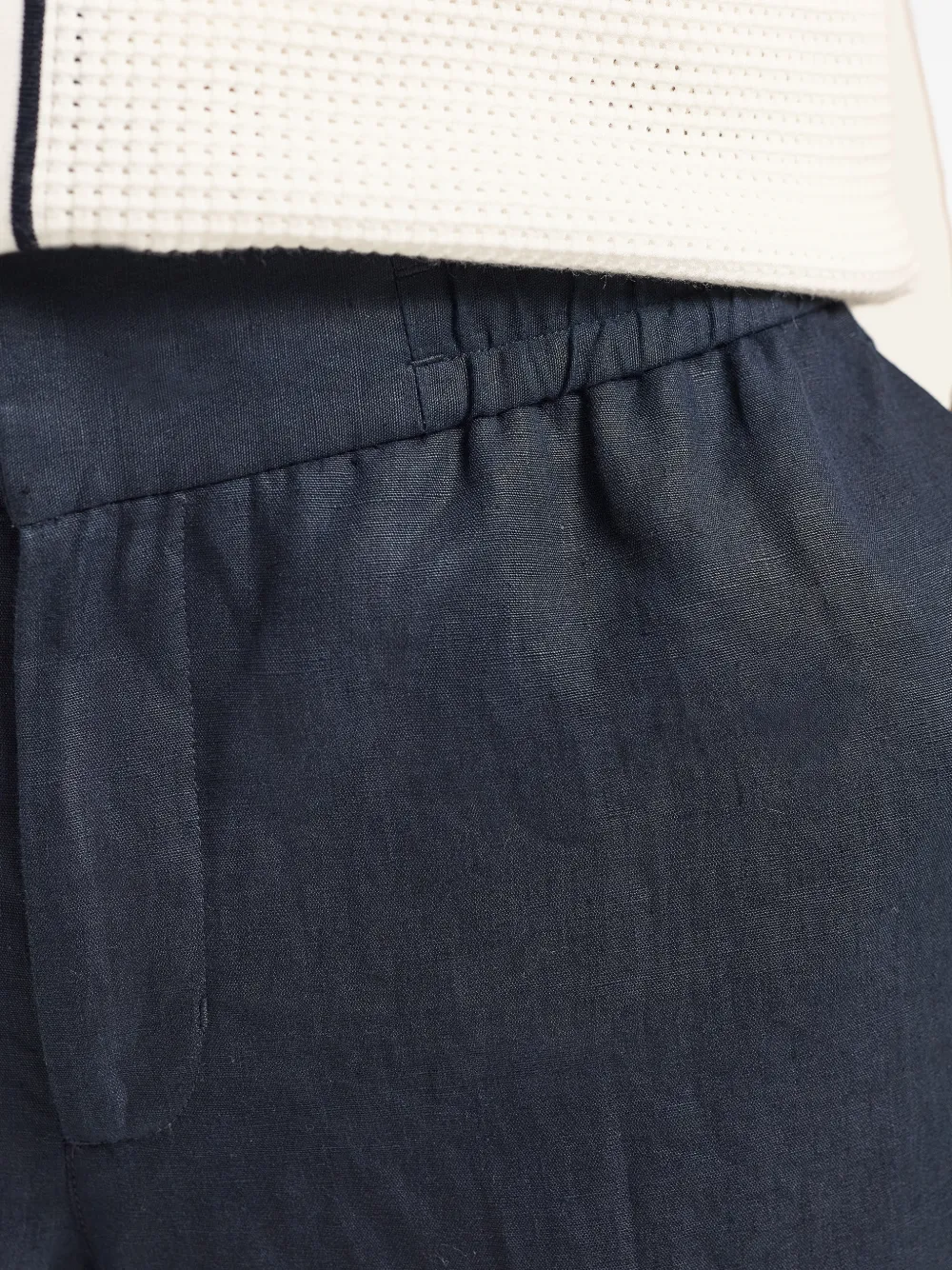 Orlebar Brown Cornell linnen shorts Blauw
