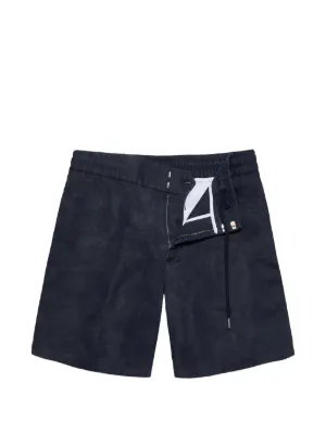 Supreme x Stone Island Warp ストライプ ショートパンツ | ホワイト