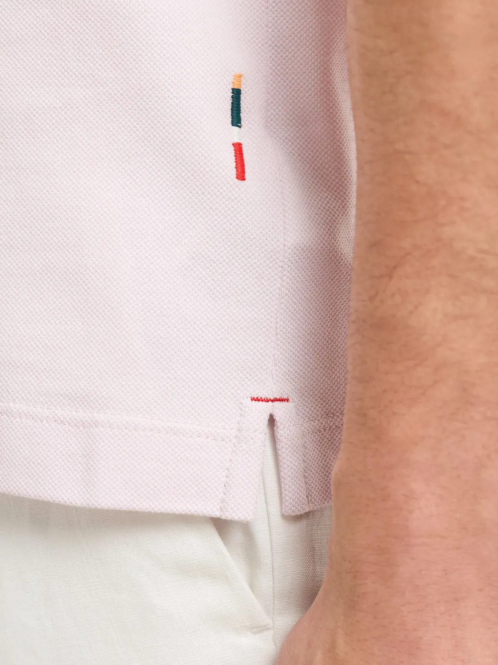 Bruno Pique Colourblock Polo Shirt