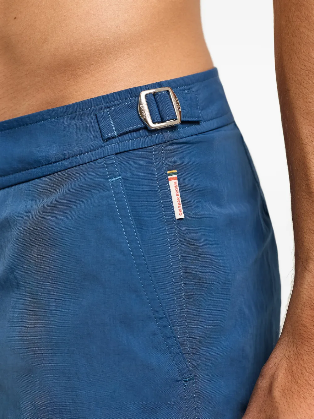 Orlebar Brown Shorts met gesp Blauw