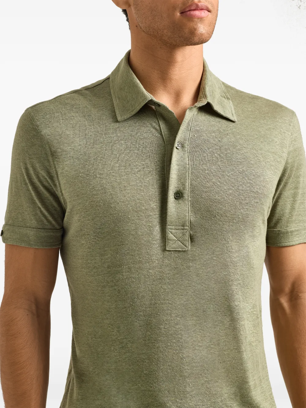 Orlebar Brown Poloshirt met korte mouwen Groen
