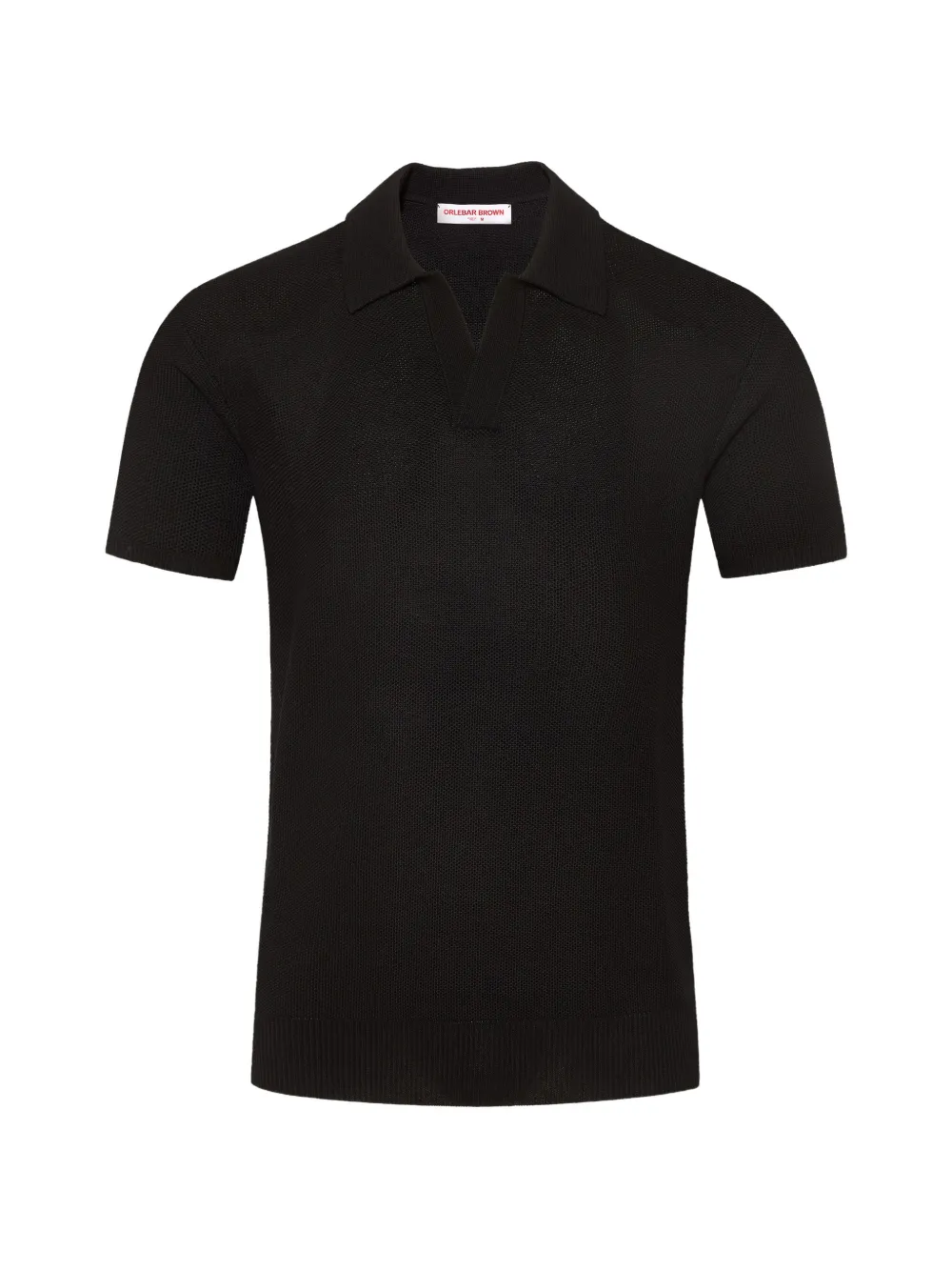 Orlebar Brown Horton Pique polo shirt - Nero