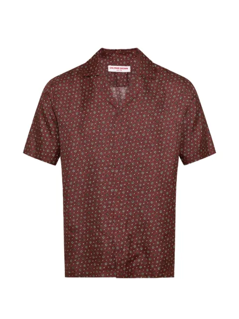 Orlebar Brown Maitan floral-print shirt