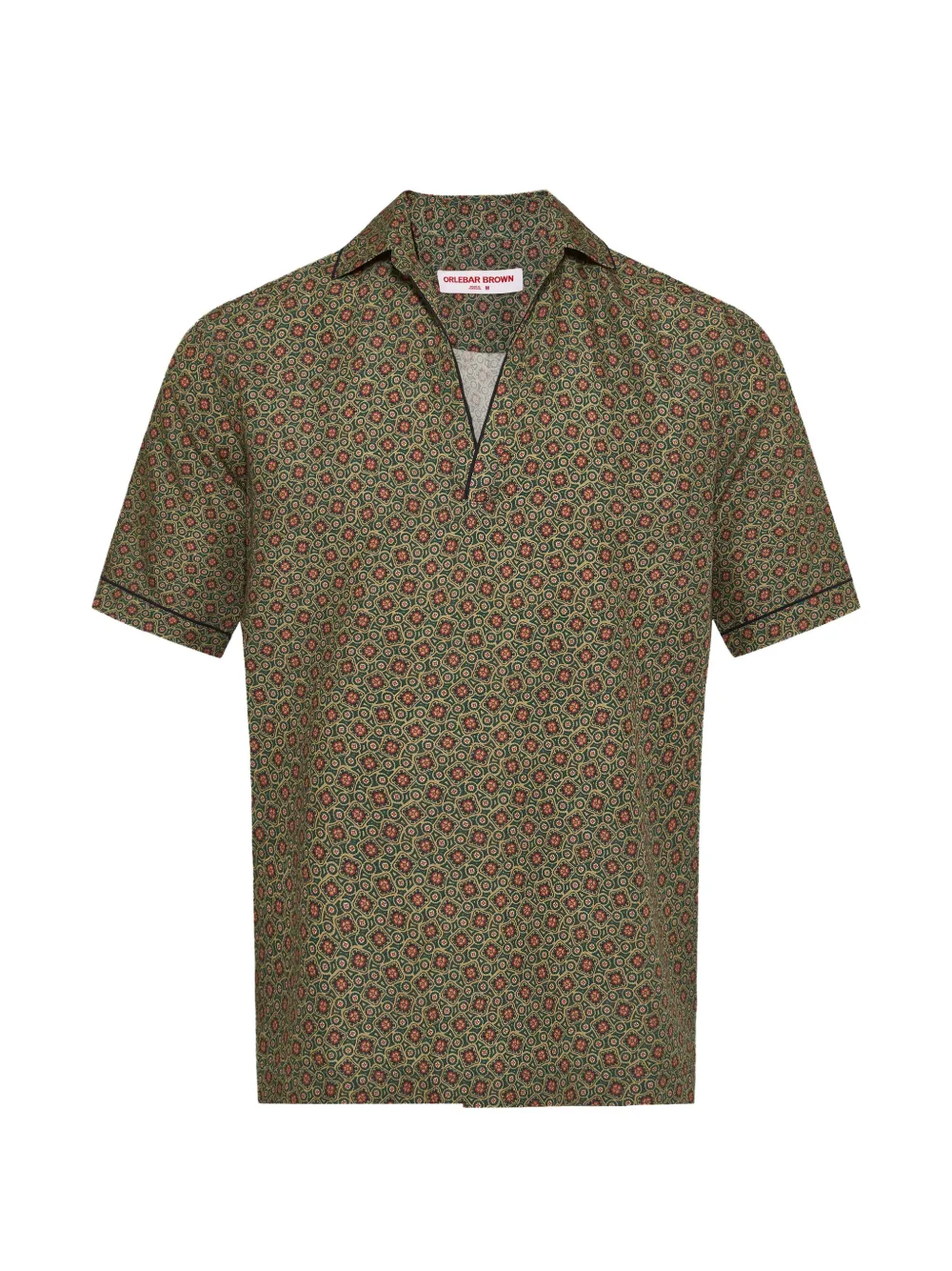 Orlebar Brown Ridley floral shirt - Verde