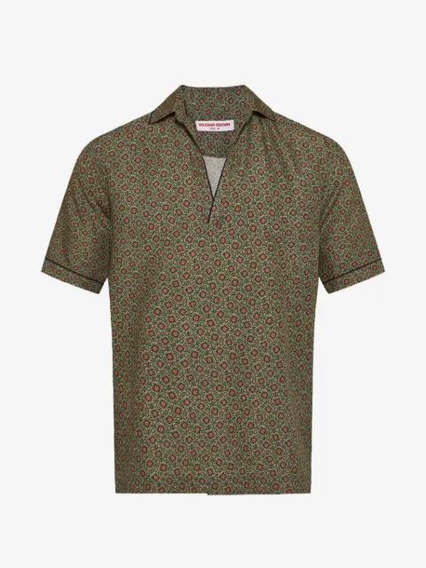 Orlebar Brown Ridley floral shirt