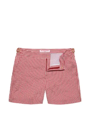Orlebar Brown Bulldog Paisley Beachwear | Orange | FARFETCH