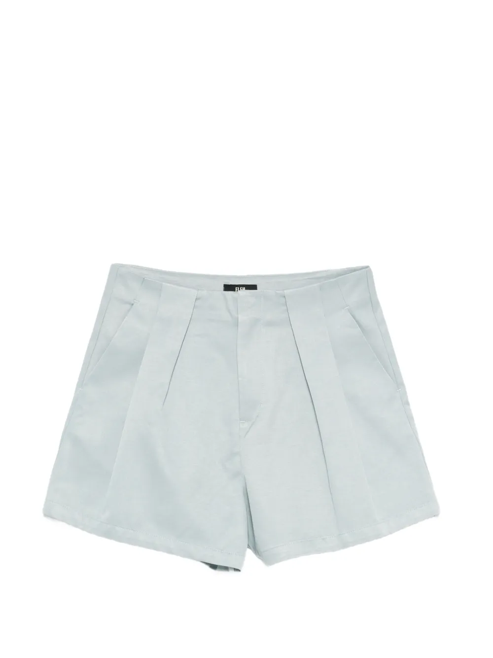 Eleh pleated shorts - Blu