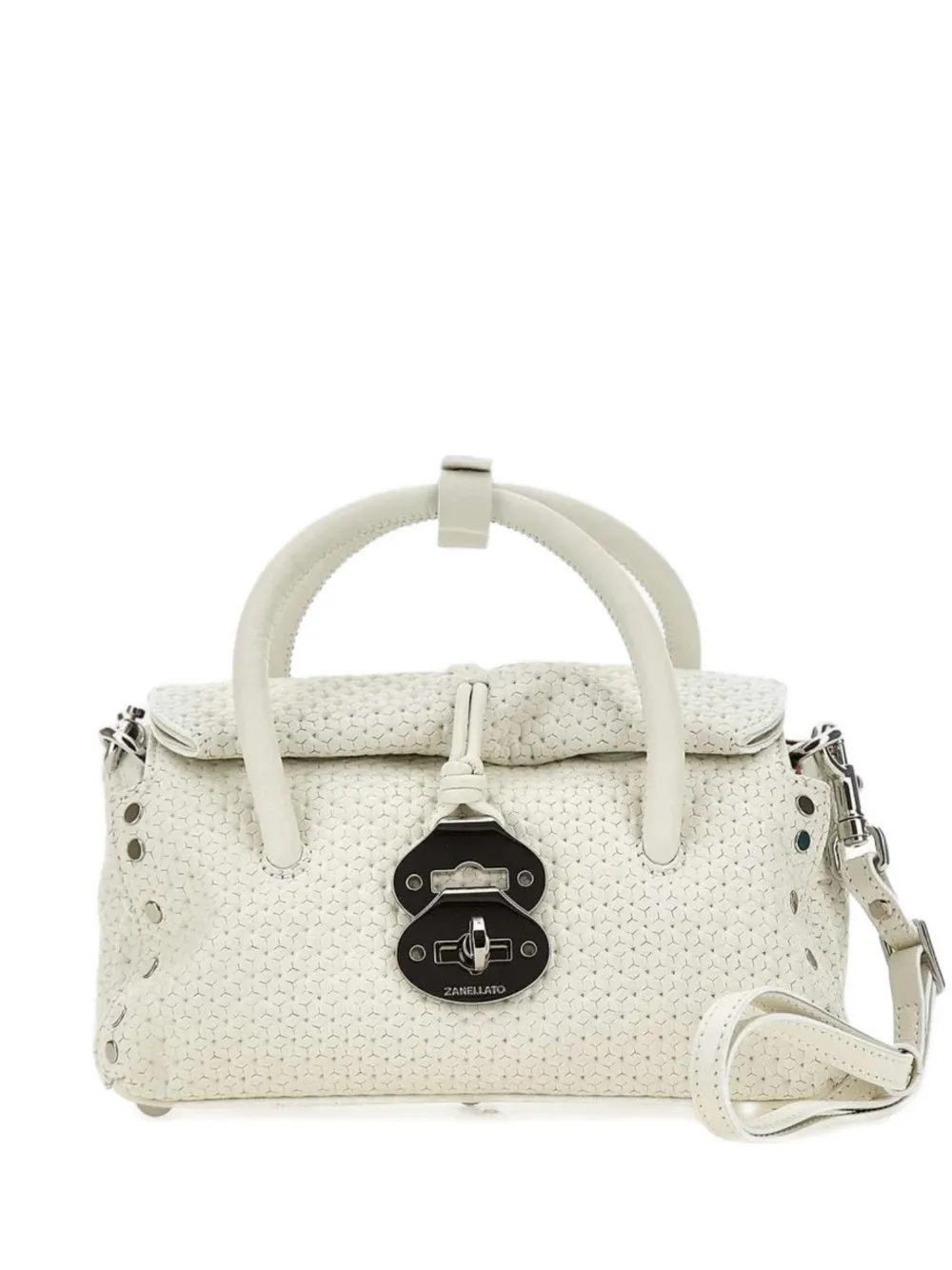Zanellato leather tote bag - Bianco