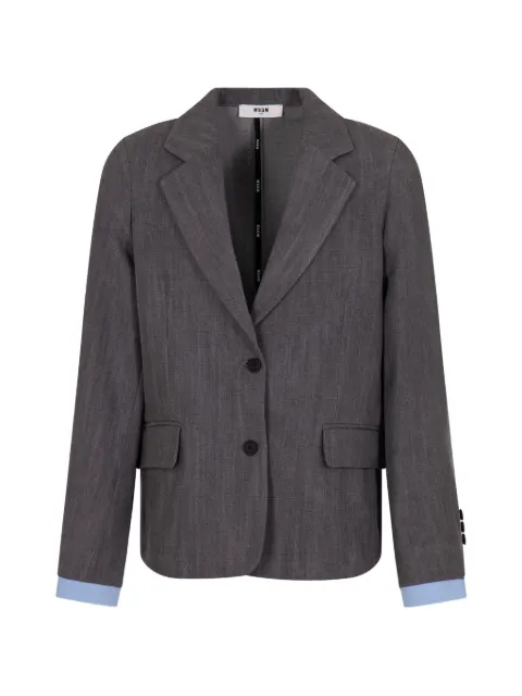 MSGM Kids single-breasted blazer