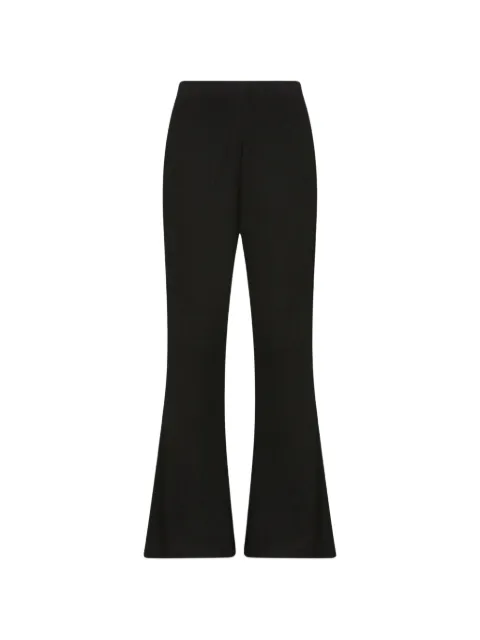 Izaak Azanei pantalones tejidos de canalé acampanados