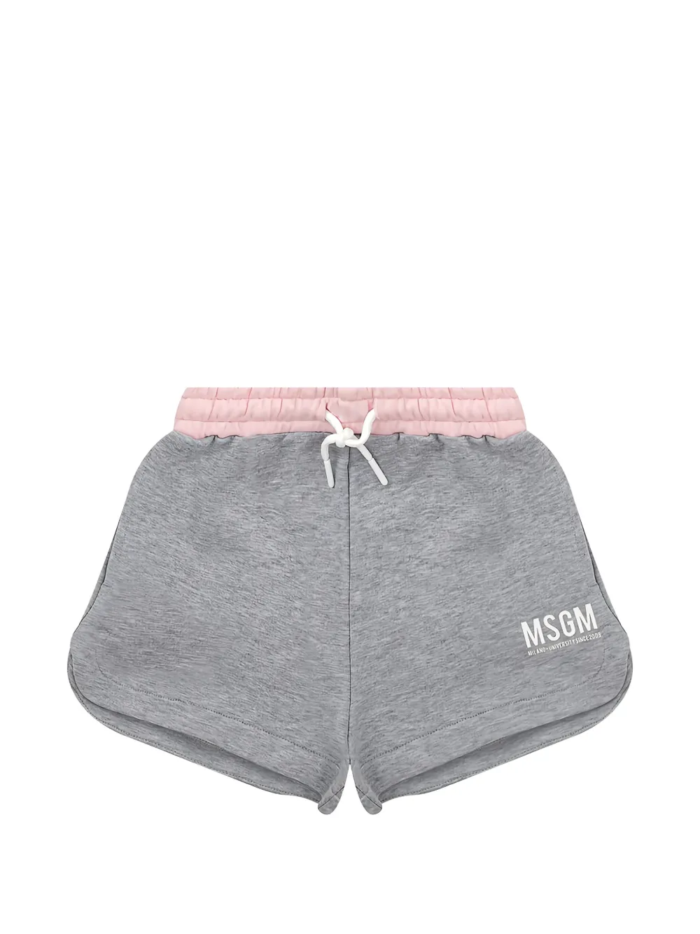 MSGM Kids Bermuda con coulisse - Grigio