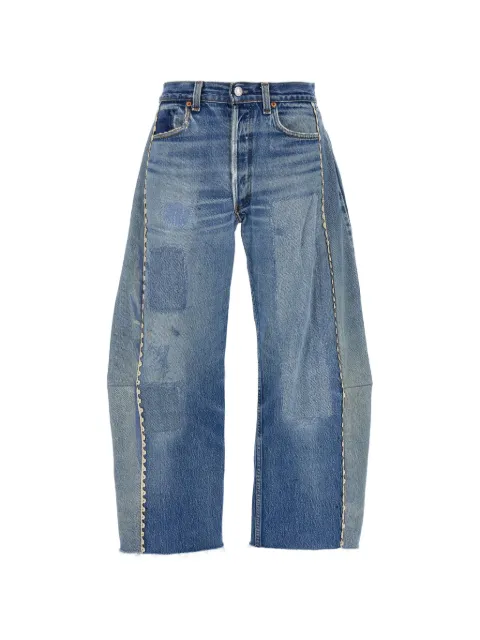 B SIDES customised Levi's Lasso cotton jeans