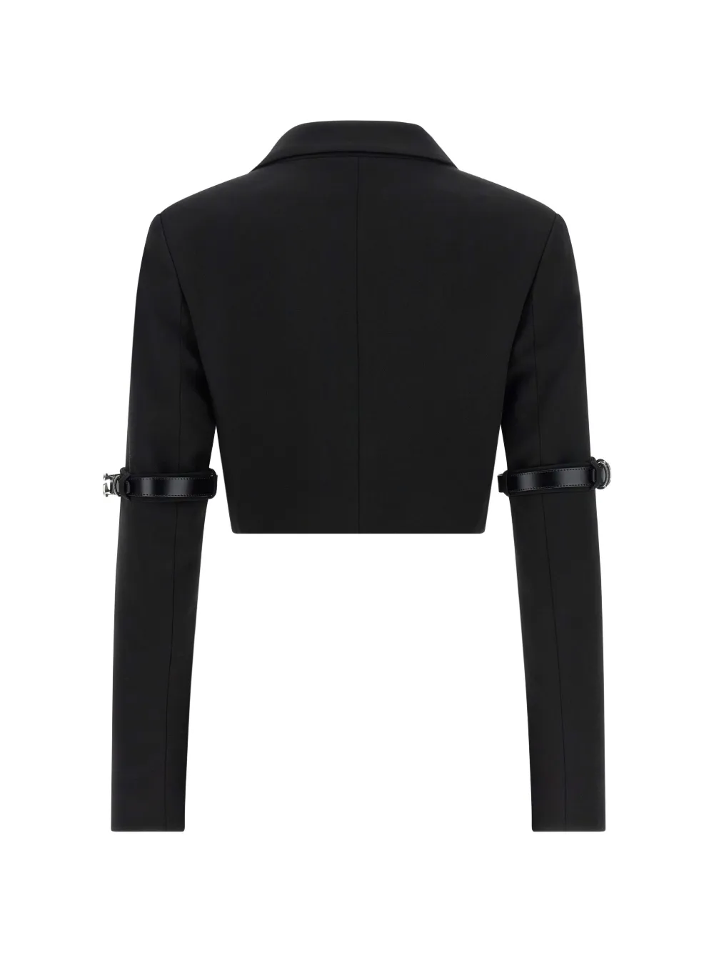  Coperni Hybrid Cropped Blazer - Black 