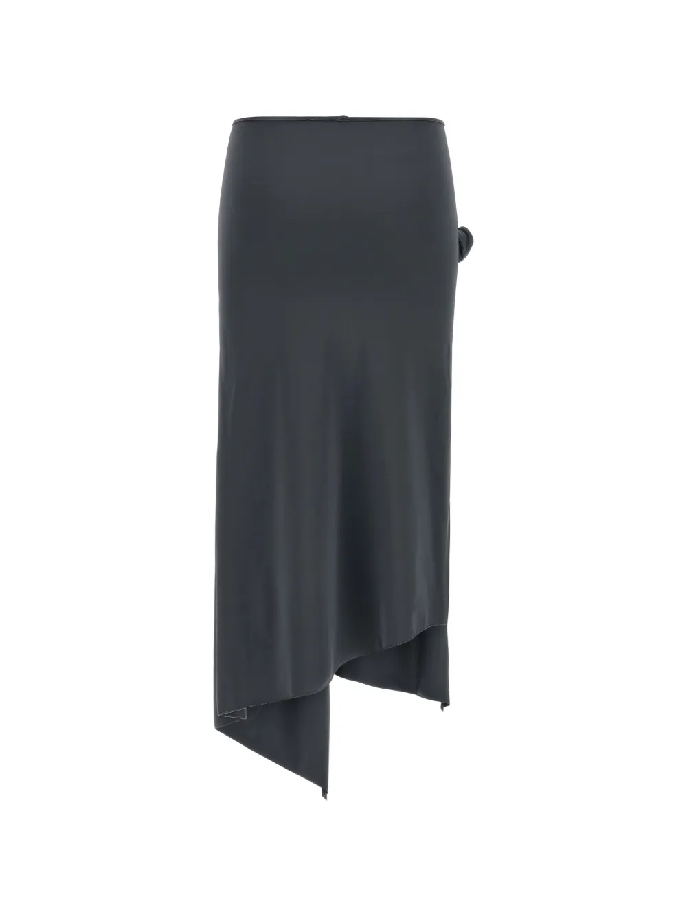  Coperni Flower Slit Mid Skirt - Grey 