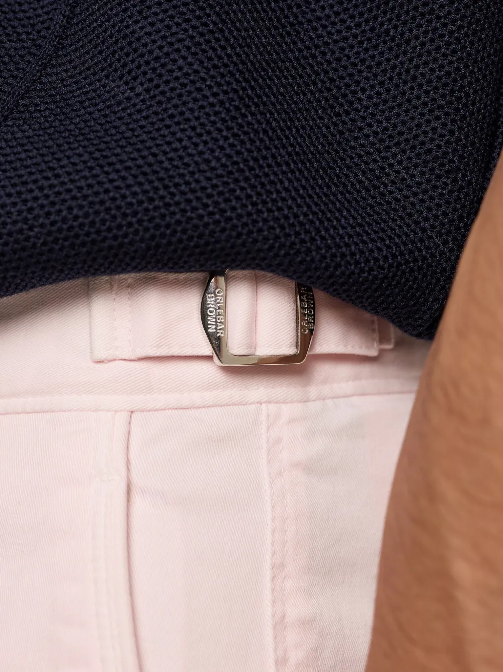 Orlebar Brown Shorts met gesp Roze