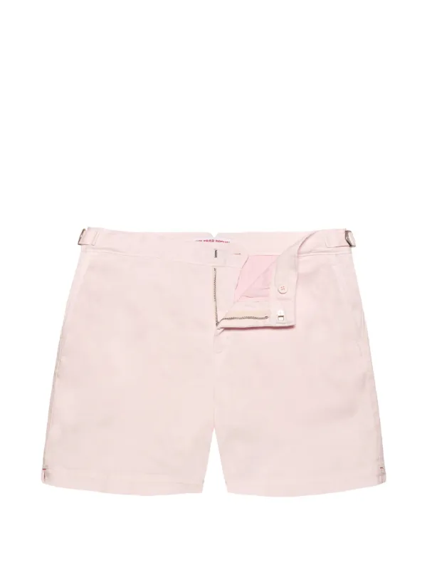 Orlebar Brown Buckle Shorts in Pink