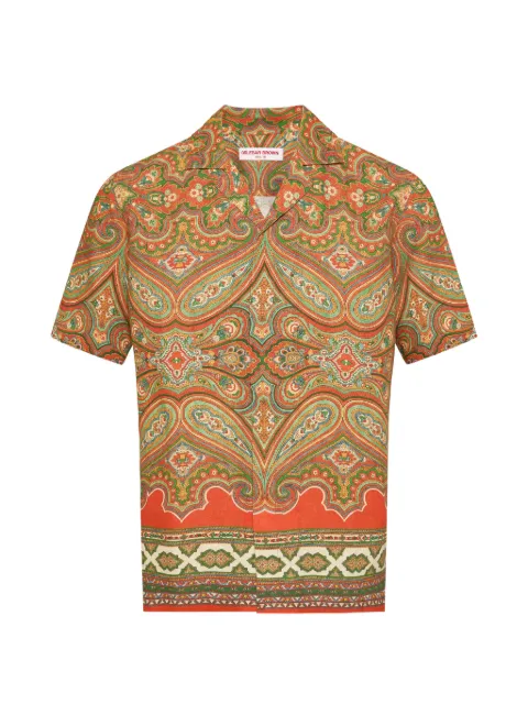 Orlebar Brown Maitan paisley-print shirt