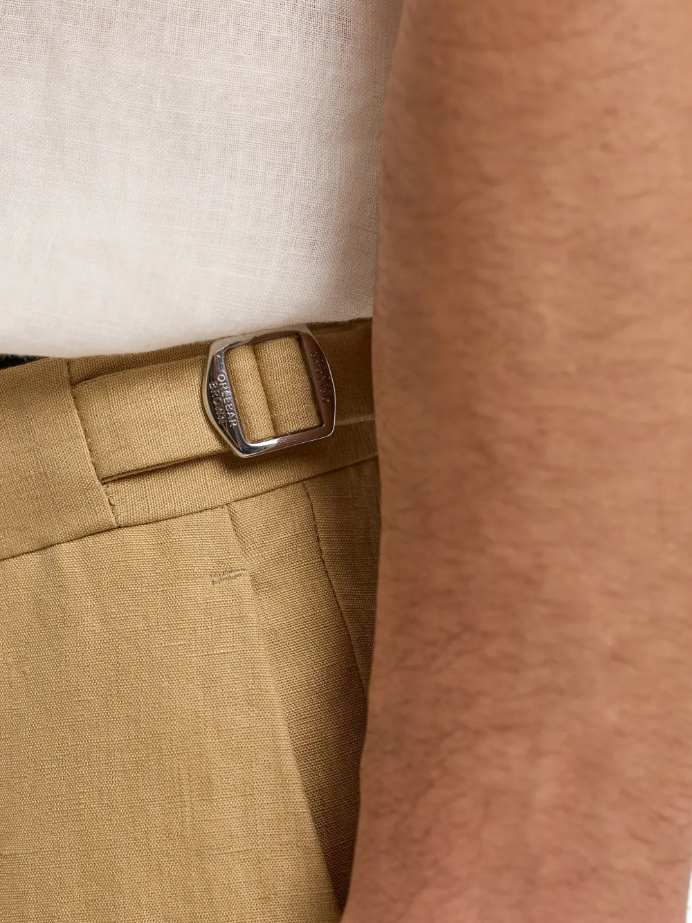 Orlebar Brown Linnen broek Beige