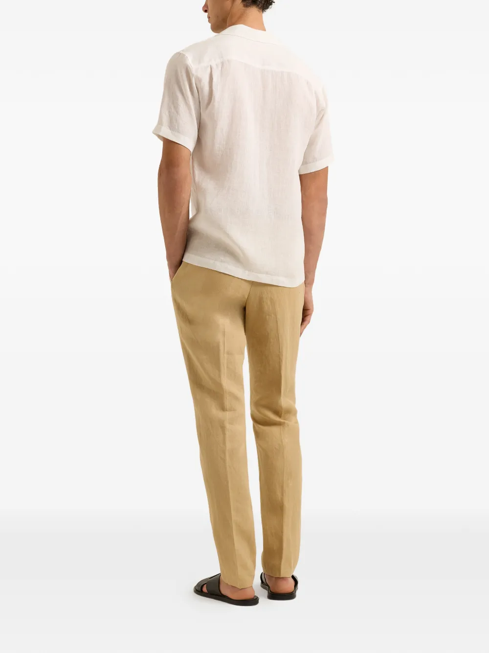 Orlebar Brown Linnen broek Beige