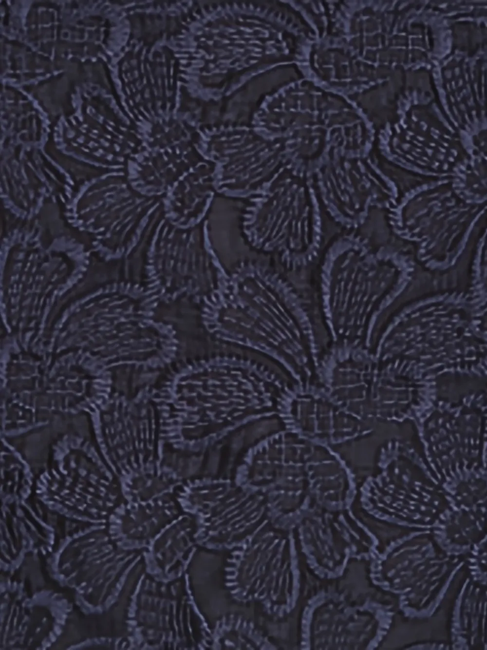 Orlebar Brown Maitan Broderie overhemd Blauw