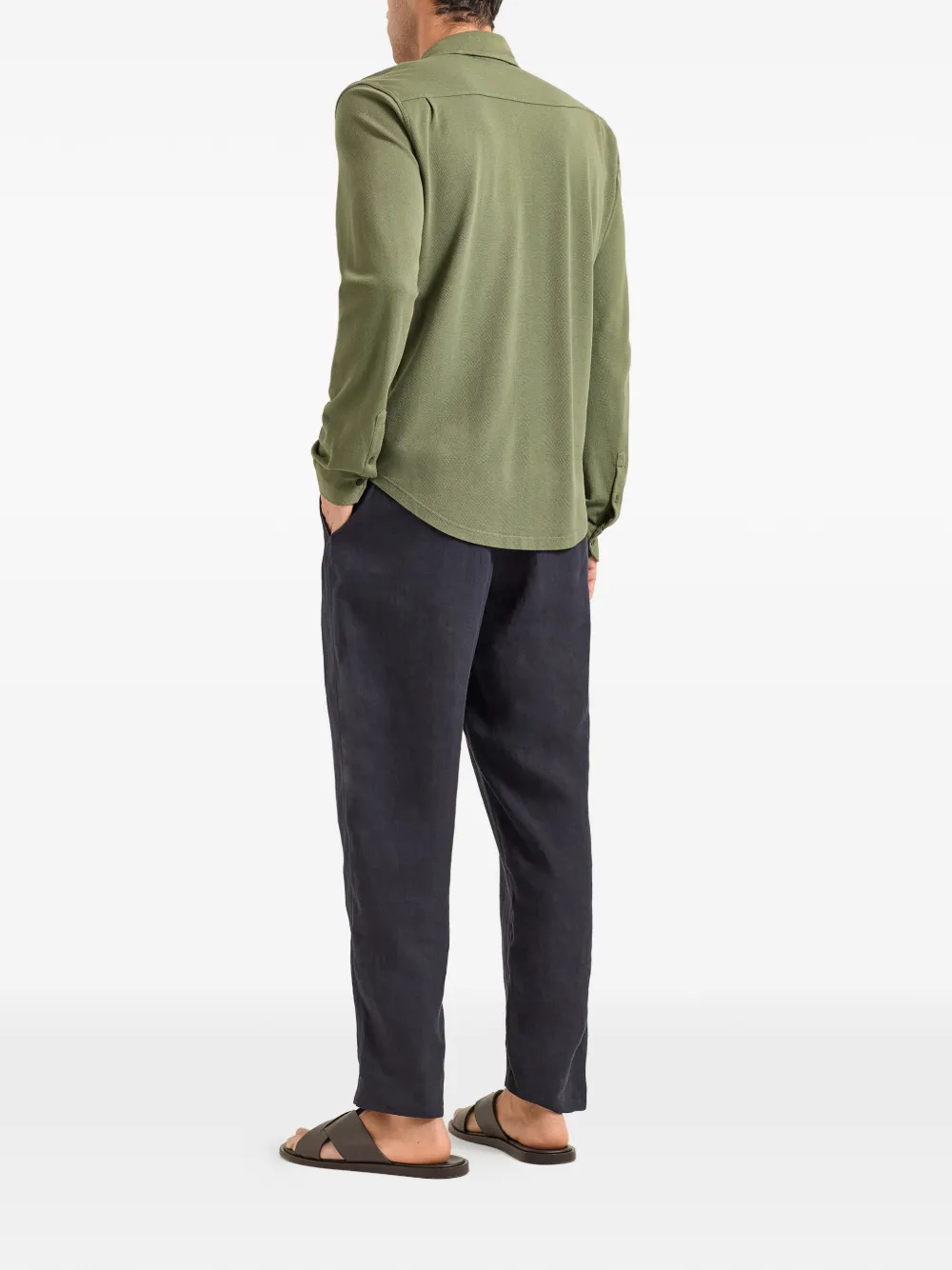  Orlebar Brown Camisa Giles - Verde 