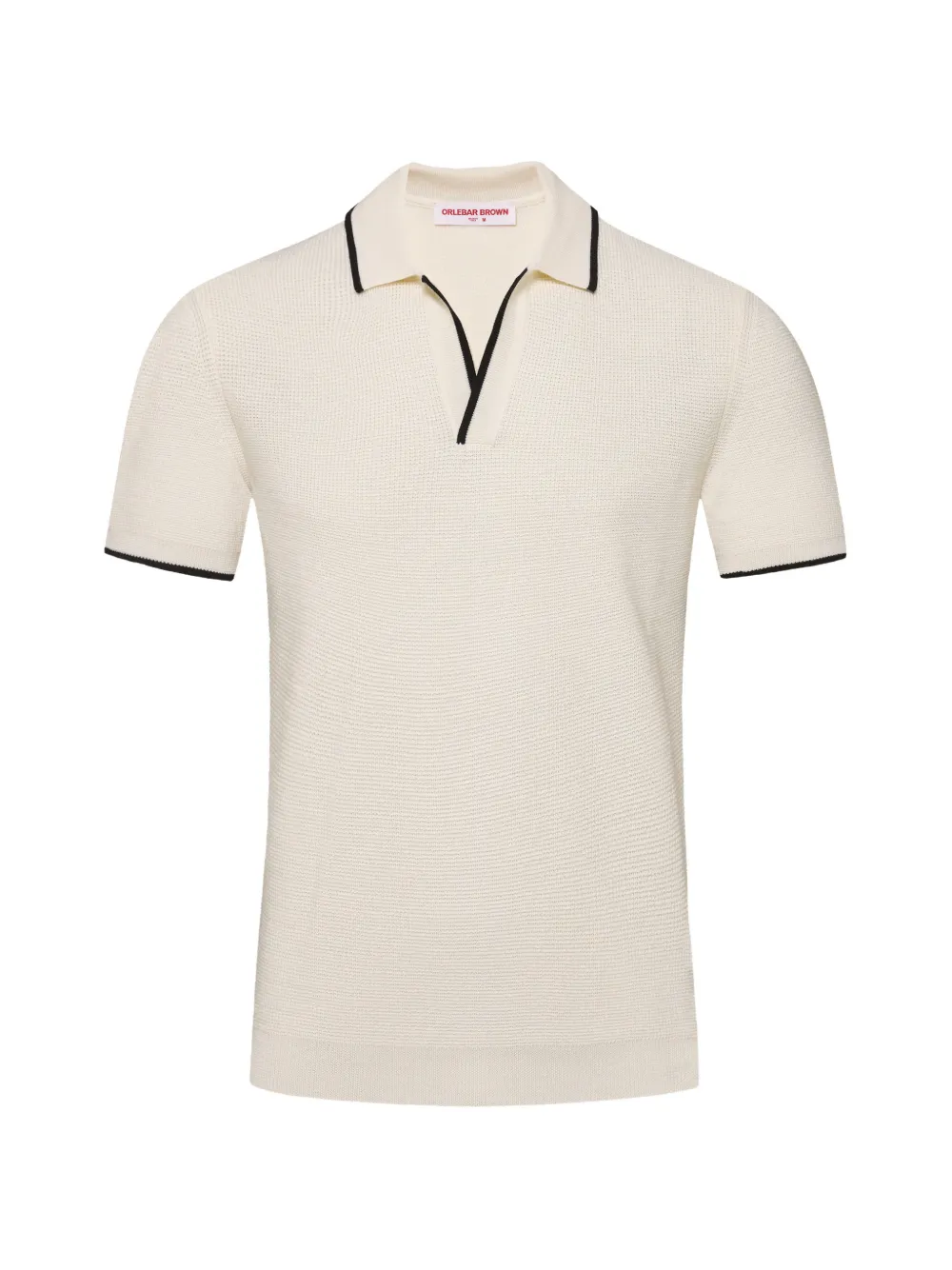 Orlebar Brown Horton striped V-neck T-sshirt - Bianco