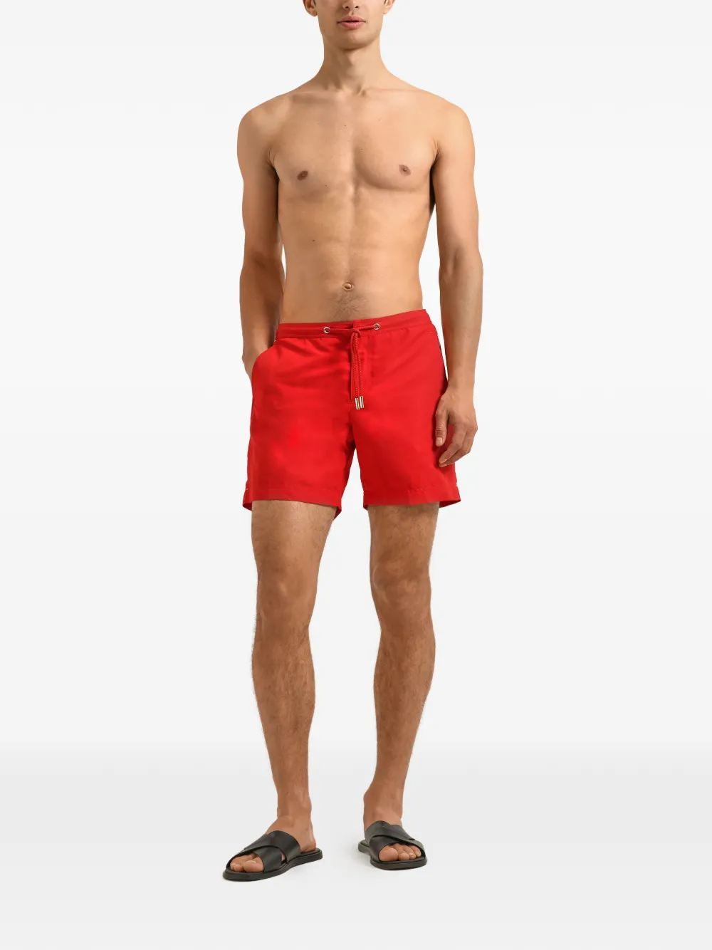  Orlebar Brown Drawstring Swim Shorts - Red 