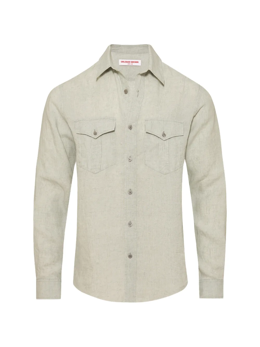 Orlebar Brown Colburn chest-pocket shirt - Grigio