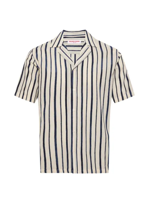 Orlebar Brown Maitan striped shirt