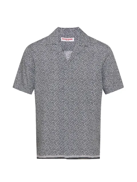 Orlebar Brown Maitan pattern shirt