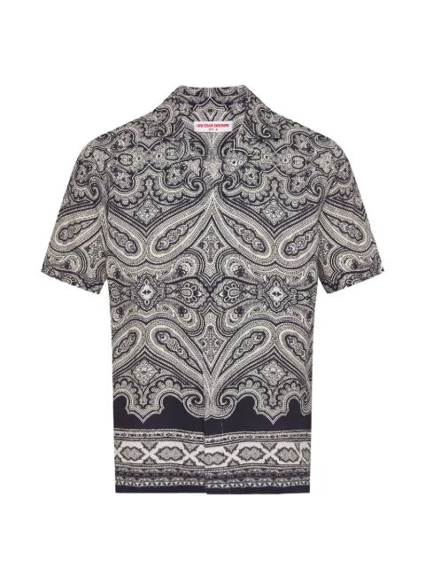Orlebar Brown Maitan paisley shirt