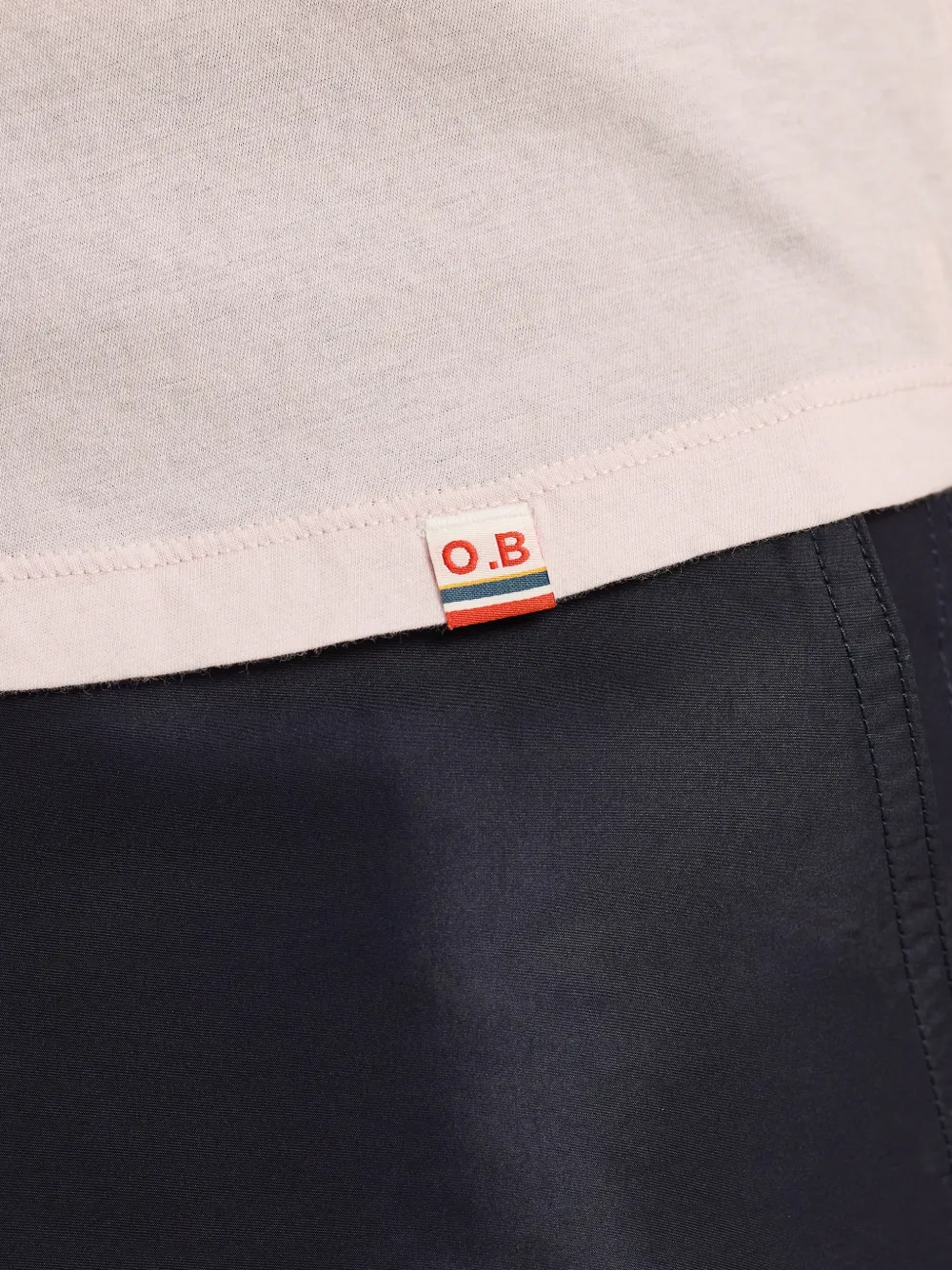 Orlebar Brown Katoenen T-shirt Roze