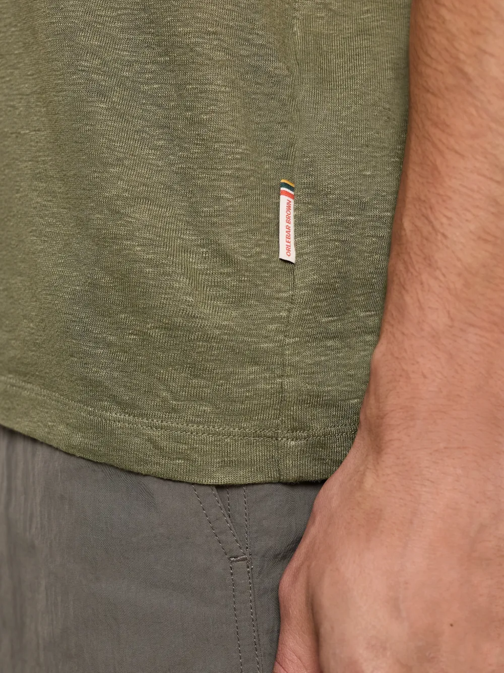 Orlebar Brown OB Standard T-shirt met ronde hals Groen