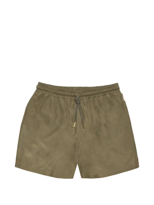 Orlebar Brown Boxer Drawstring Swim Shorts in Green