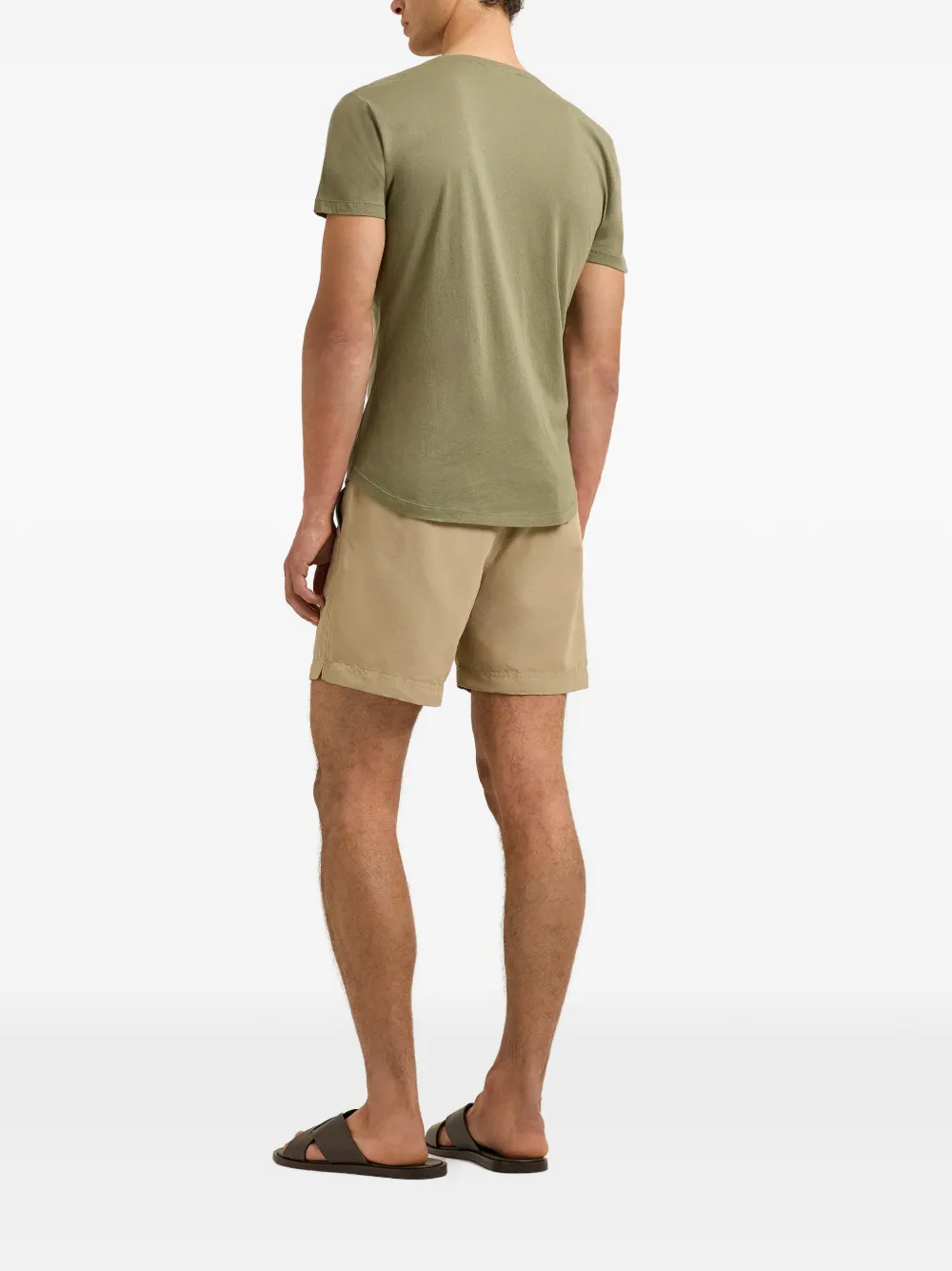 Orlebar Brown OB-V T-shirt met V-hals Groen