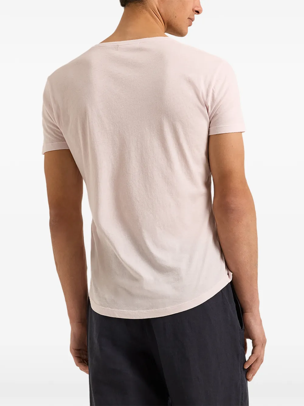 Orlebar Brown Ob-T linnen T-shirt Roze