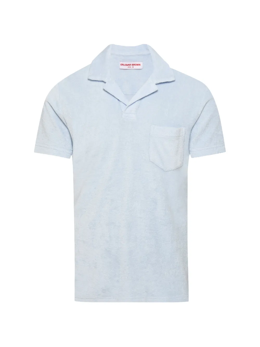 Orlebar Brown Terry pocket polo shirt - Blu