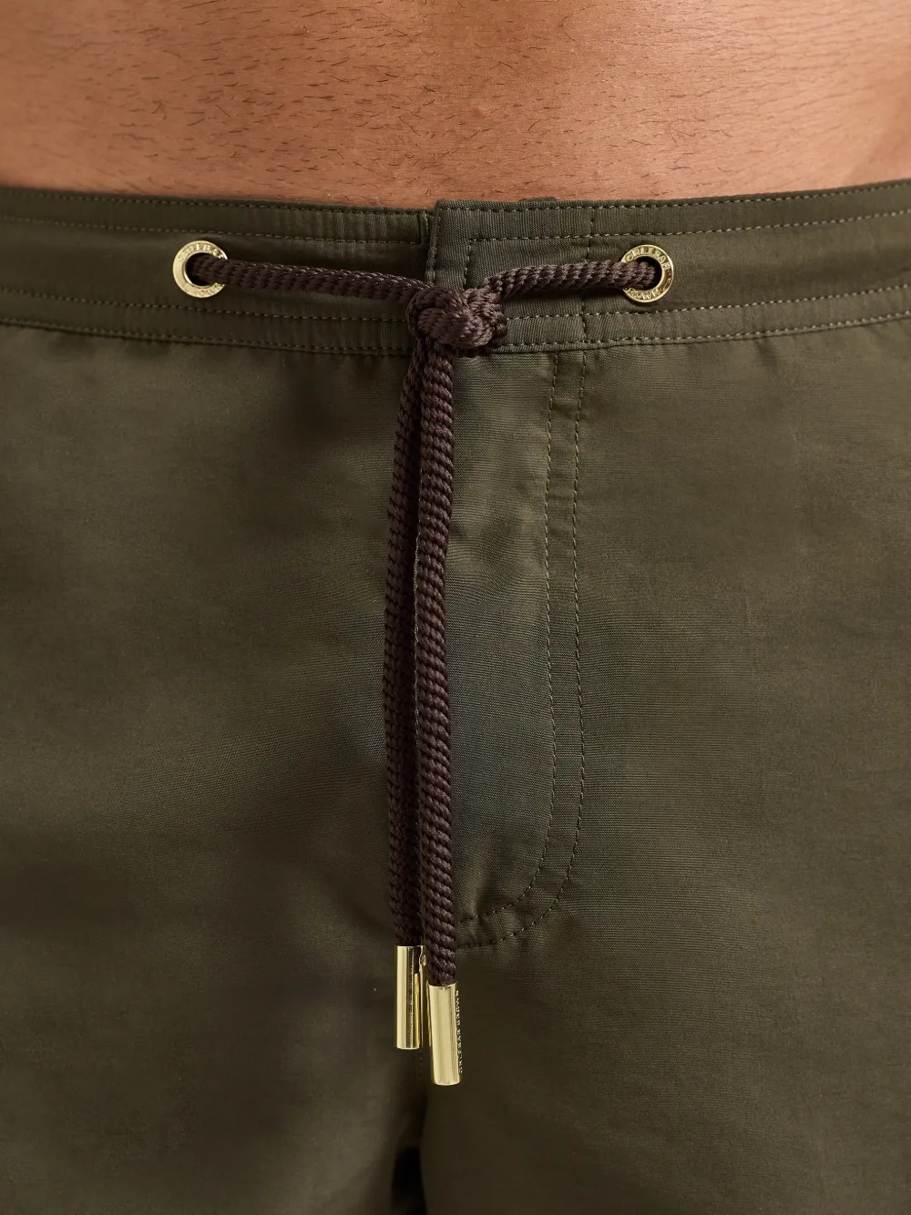 Orlebar Brown Zwembroek met trekkoord Groen