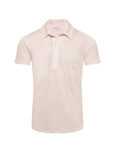 Orlebar Brown linen polo shirt