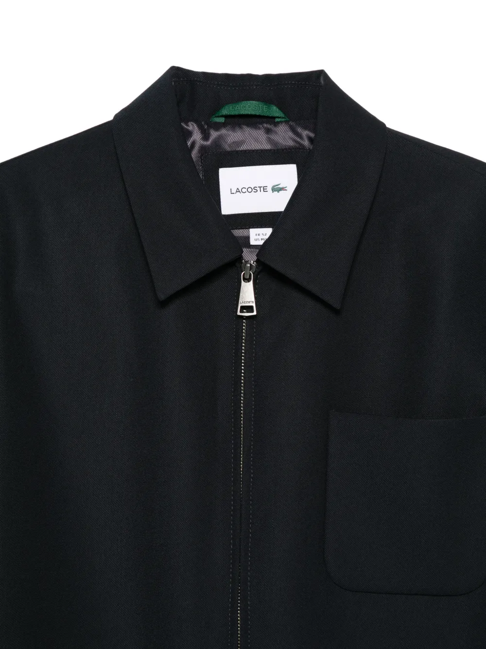  Lacoste Zip-up Jacket - Black 
