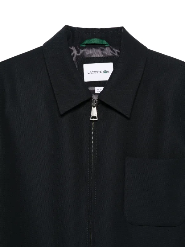 Lacoste ジップアップ ジャケット | ブラック | FARFETCH JP