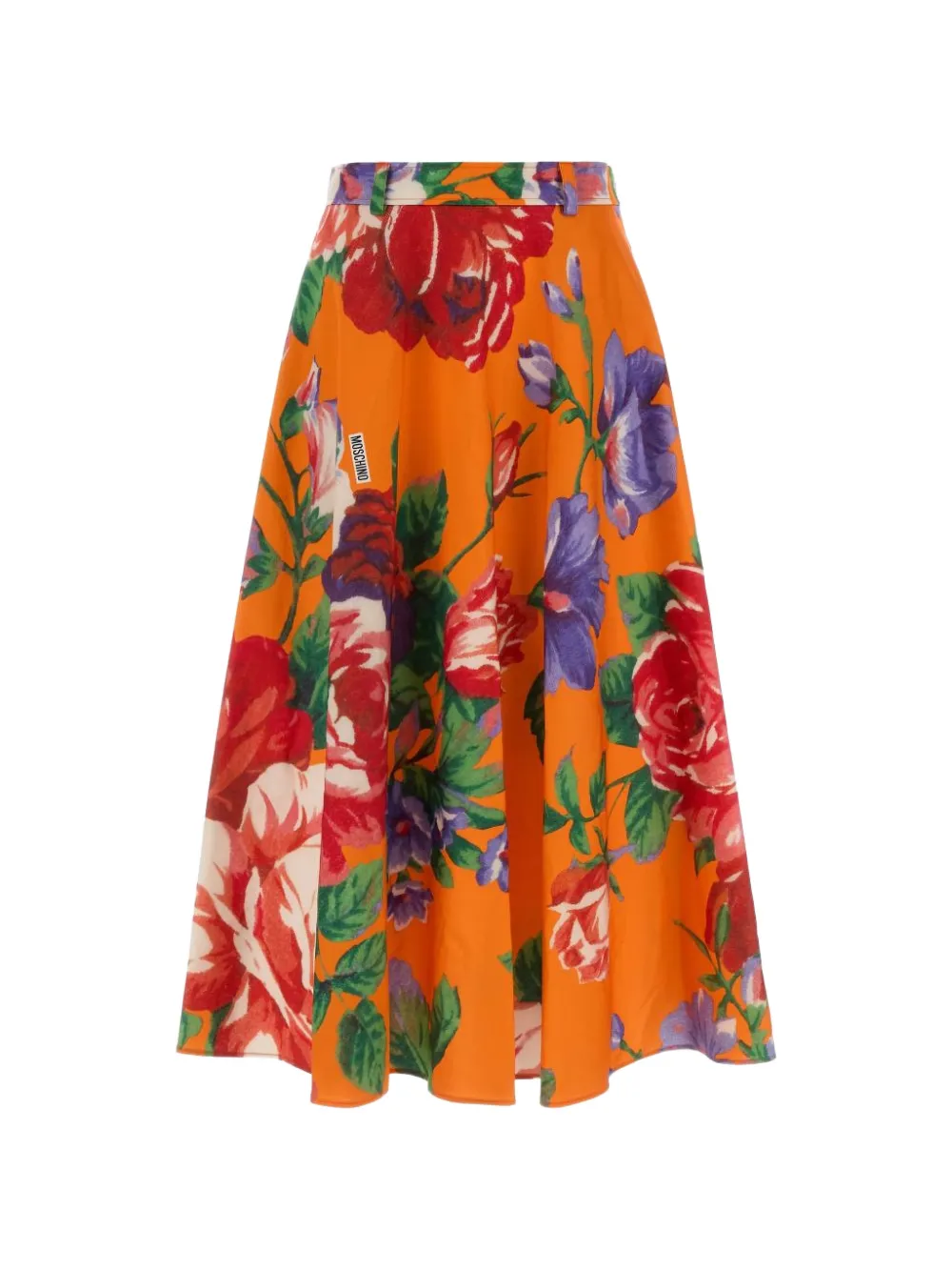 Moschino printed midi skirt - Neutri