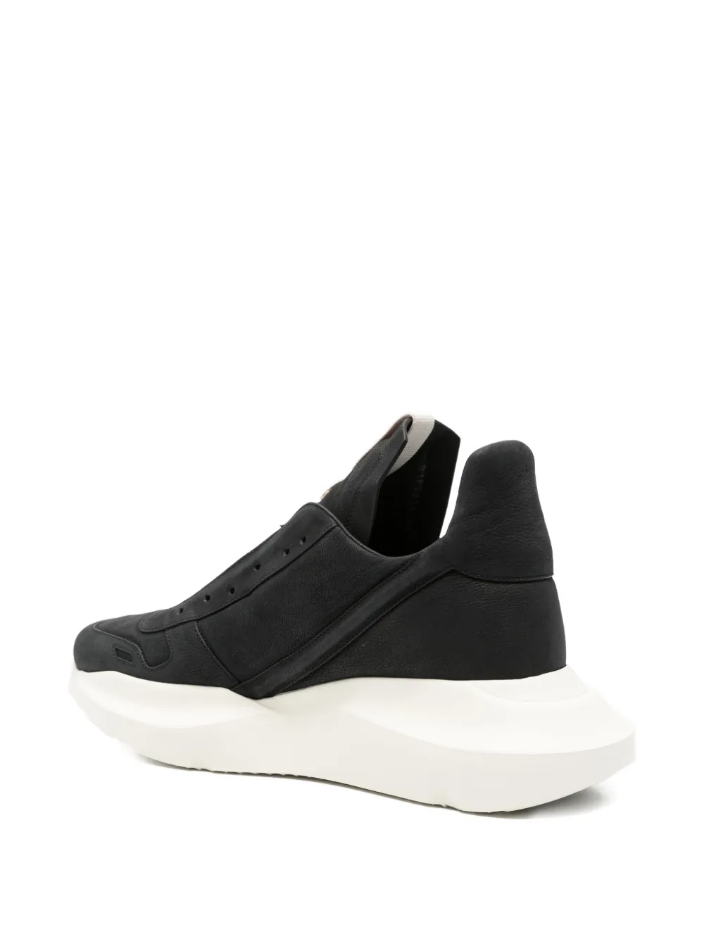 Rick Owens Geth leather sneakers Zwart