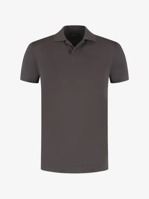 Brioni collar polo shirt