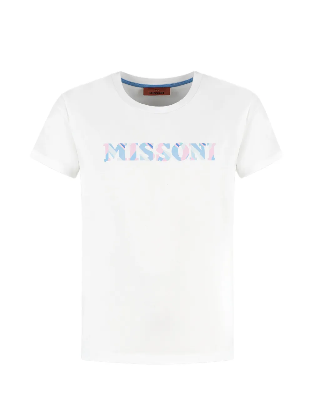 Missoni Kids logo T-shirt - Bianco